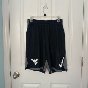 WVU training shorts